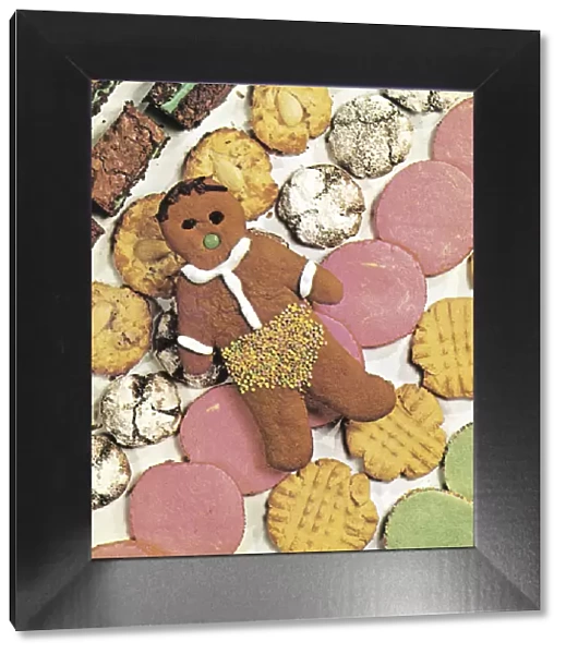 Gingerbread Man on Cookies