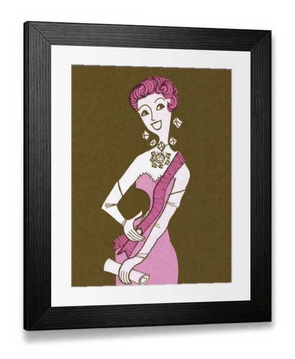 Framed Print : Beauty Queen Framed Print : Beauty Queen