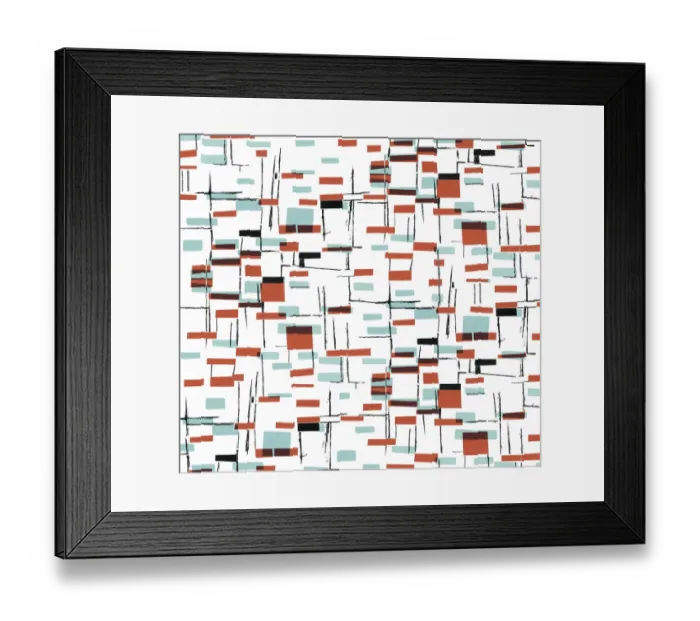 Framed Print : Abstract pattern