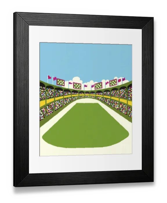 Framed Print : Stadium Full of People Framed Print : Stadium Full of People