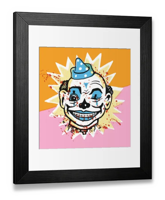 Framed Print : Clown. http: / / csaimages.com / images / istockprofile / csa_vector_dsp.jpg Framed Print : Clown. http: / / csaimages.com / images / istockprofile / csa_vector_dsp.jpg
