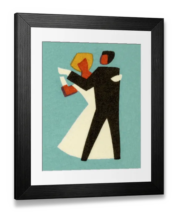 Framed Print : Couple Dancing Framed Print : Couple Dancing