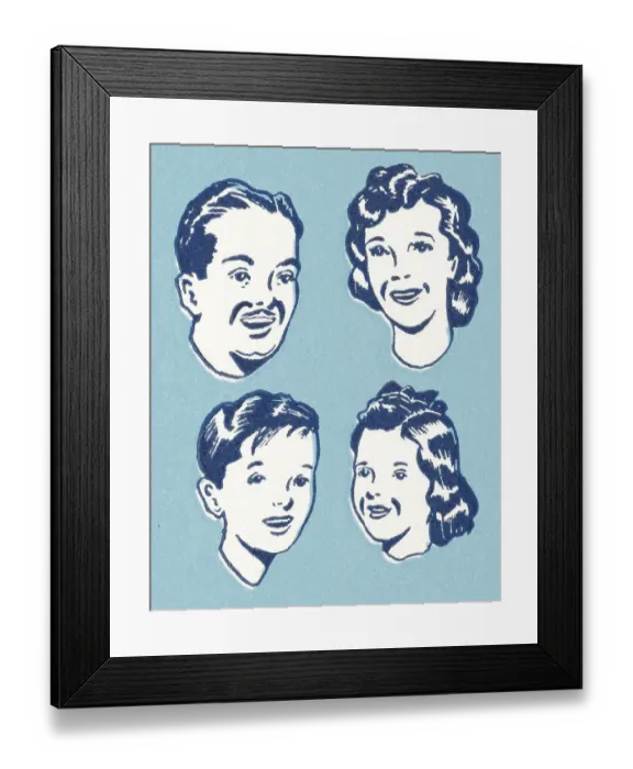 Framed Print : Family. http: / / csaimages.com / images / istockprofile / csa_vector_dsp.jpg Framed Print : Family. http: / / csaimages.com / images / istockprofile / csa_vector_dsp.jpg