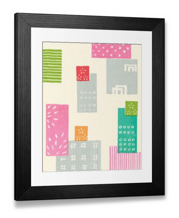 Framed Print : Abstract Pattern Framed Print : Abstract Pattern