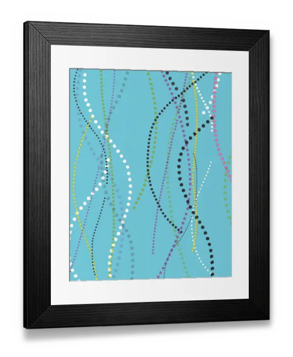 Framed Print : Pattern of Dots Framed Print : Pattern of Dots