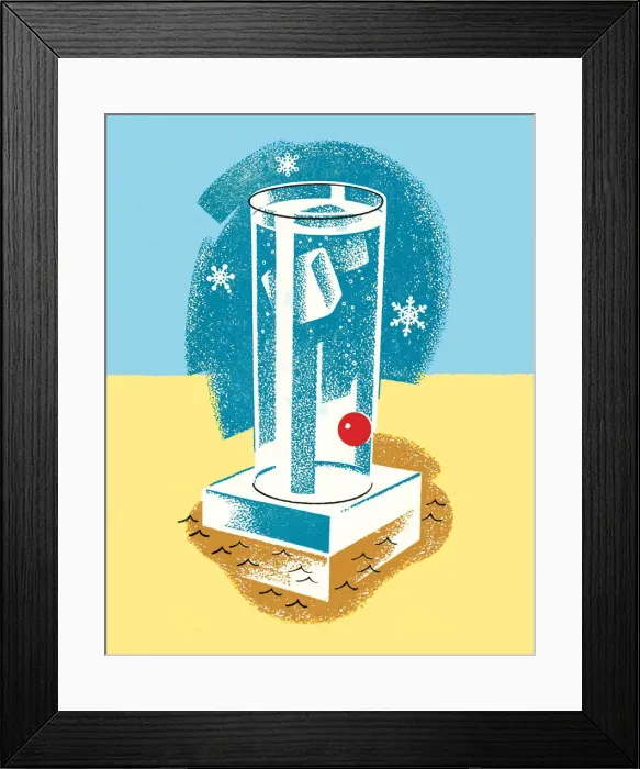 Framed Print : Cold Drink Framed Print : Cold Drink