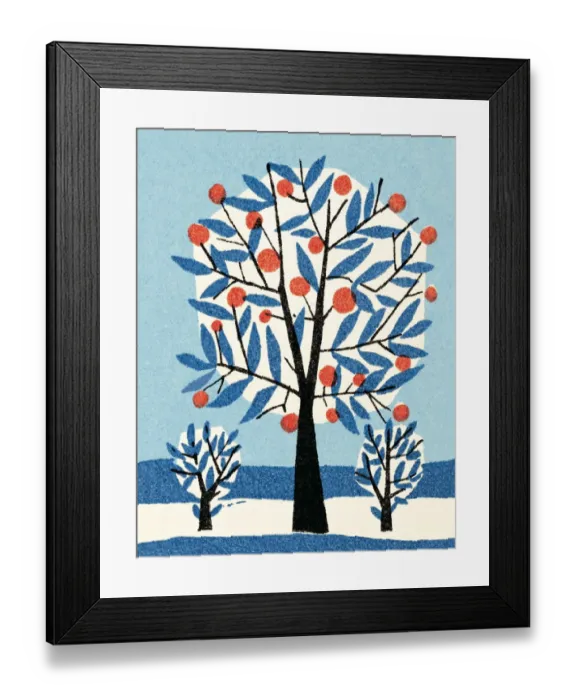 Framed Print : Apple tree in winter Framed Print : Apple tree in winter