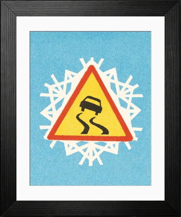 Framed Print : Icy roads. http: / / csaimages.com / images / istockprofile / csa_vector_dsp.jpg Framed Print : Icy roads. http: / / csaimages.com / images / istockprofile / csa_vector_dsp.jpg
