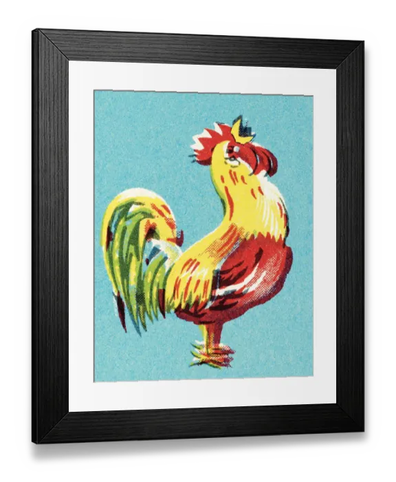 Framed Print : Rooster. http: / / csaimages.com / images / istockprofile / csa_vector_dsp.jpg Framed Print : Rooster. http: / / csaimages.com / images / istockprofile / csa_vector_dsp.jpg