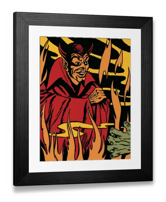 Framed Print : Devil. http: / / csaimages.com / images / istockprofile / csa_vector_dsp.jpg Framed Print : Devil. http: / / csaimages.com / images / istockprofile / csa_vector_dsp.jpg
