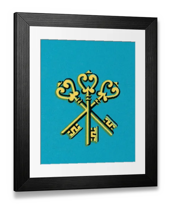 Framed Print : Three keys Framed Print : Three keys