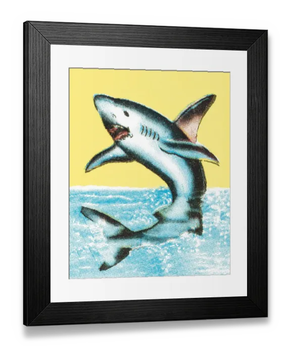 Framed Print : Shark. http: / / csaimages.com / images / istockprofile / csa_vector_dsp.jpg Framed Print : Shark. http: / / csaimages.com / images / istockprofile / csa_vector_dsp.jpg