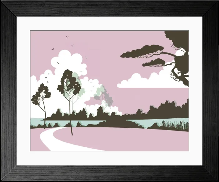 Framed Print : Surreal Landscape Framed Print : Surreal Landscape