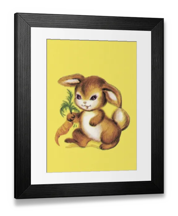 Framed Print : Bunny rabbit Framed Print : Bunny rabbit