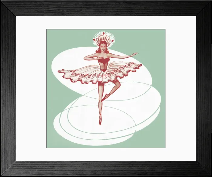 Framed Print : Ballet Dancer Framed Print : Ballet Dancer