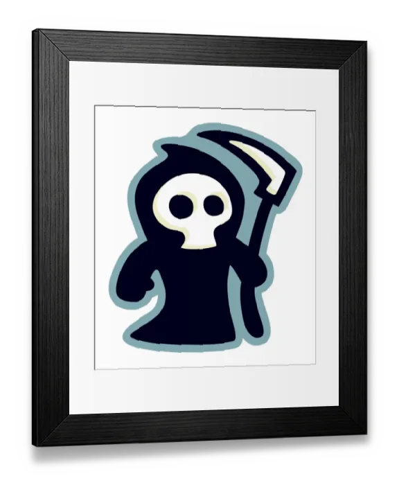 Framed Print : Grim Reaper Framed Print : Grim Reaper