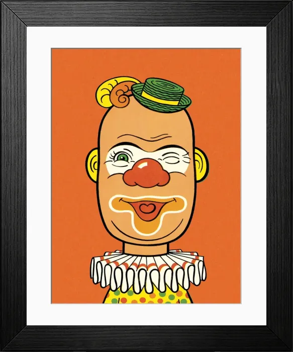 Framed Print : Clown. http: / / csaimages.com / images / istockprofile / csa_vector_dsp.jpg Framed Print : Clown. http: / / csaimages.com / images / istockprofile / csa_vector_dsp.jpg