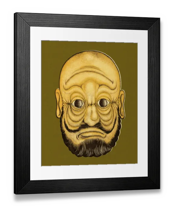 Framed Print : Two Faced Man View One Framed Print : Two Faced Man View One