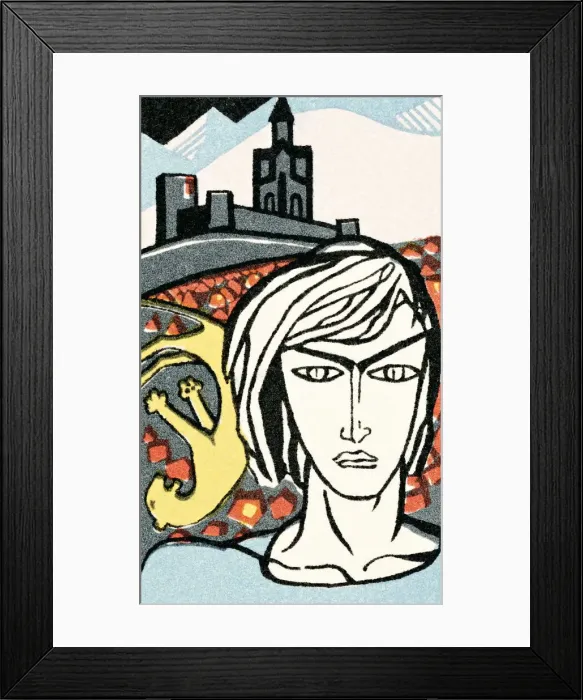 Framed Print : Evil prince Framed Print : Evil prince