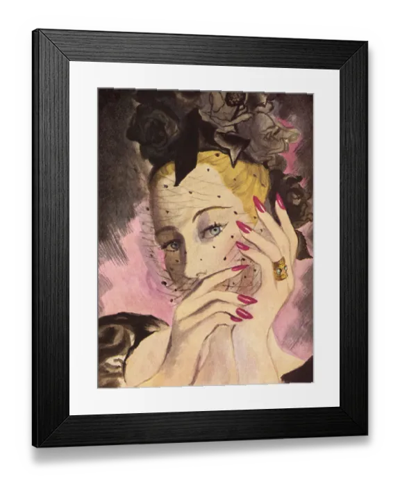 Framed Print : Veiled Lady Framed Print : Veiled Lady