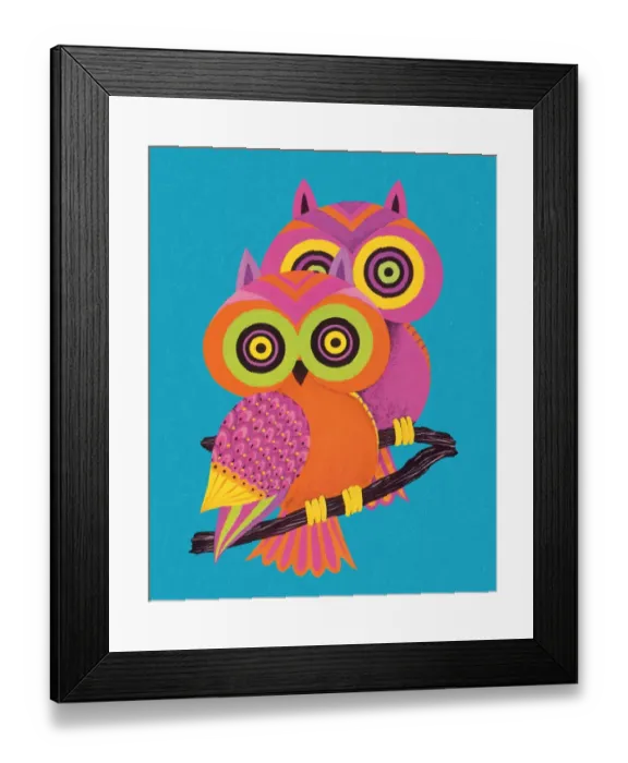 Framed Print : Two Owls. http: / / csaimages.com / images / istockprofile / csa_vector_dsp.jpg Framed Print : Two Owls. http: / / csaimages.com / images / istockprofile / csa_vector_dsp.jpg