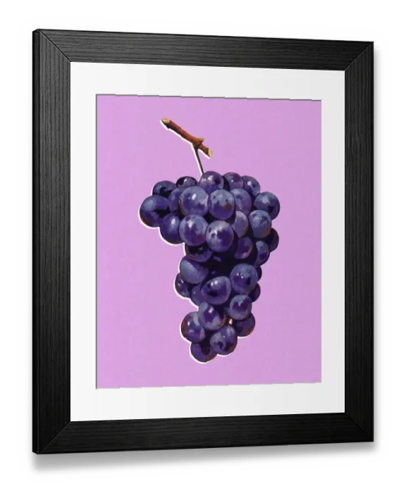 Framed Print : Bunch of Grapes Framed Print : Bunch of Grapes
