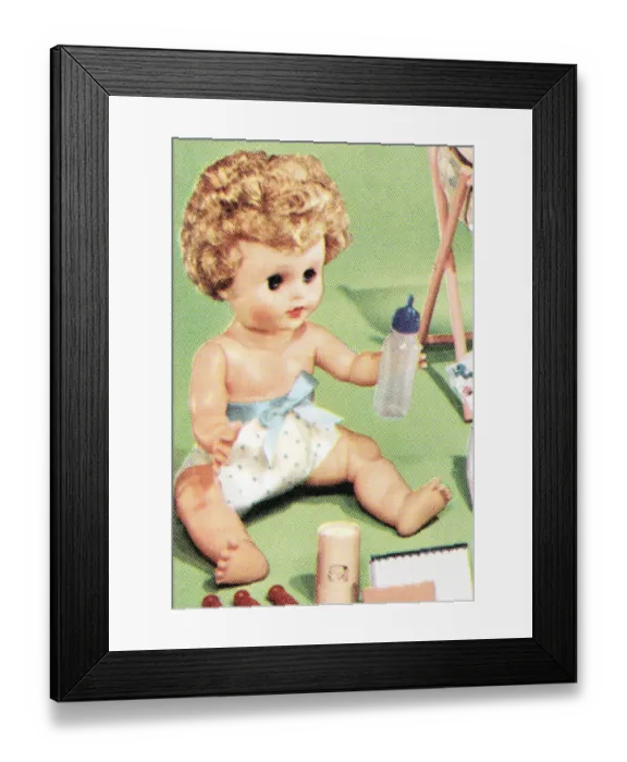 Framed Print : Baby doll. http: / / csaimages.com / images / istockprofile / csa_vector_dsp.jpg Framed Print : Baby doll. http: / / csaimages.com / images / istockprofile / csa_vector_dsp.jpg