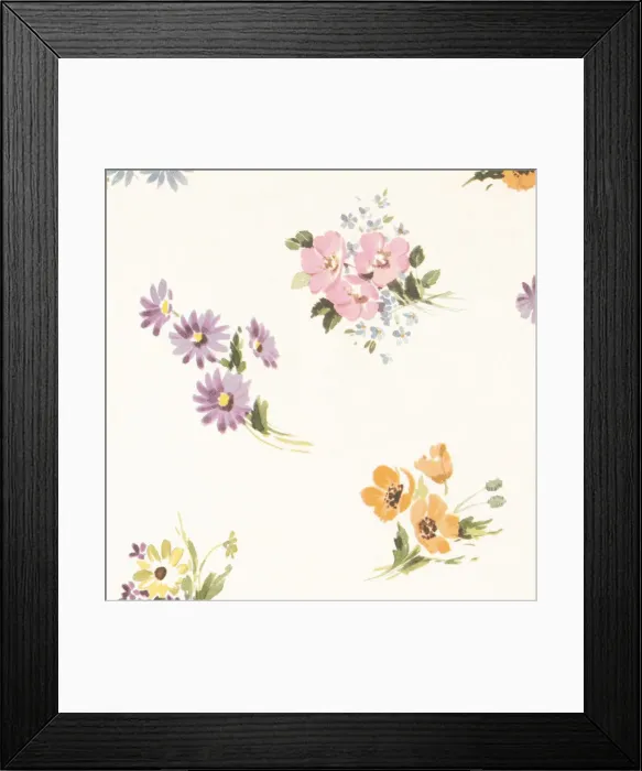 Framed Print : Flower pattern Framed Print : Flower pattern