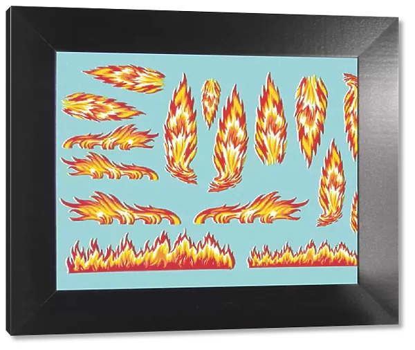 Flames. http: /  / csaimages.com / images / istockprofile / csa_vector_dsp.jpg