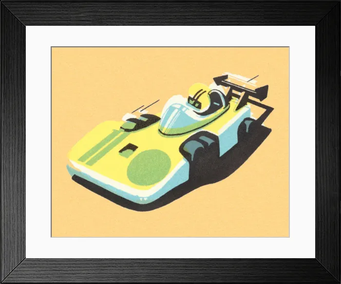 Framed Print : Formula One Race Car Framed Print : Formula One Race Car