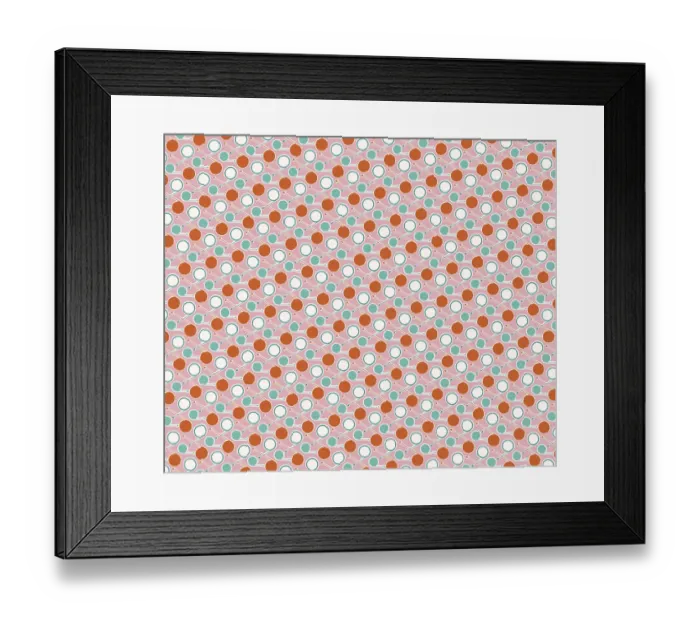 Framed Print : Abstract pattern