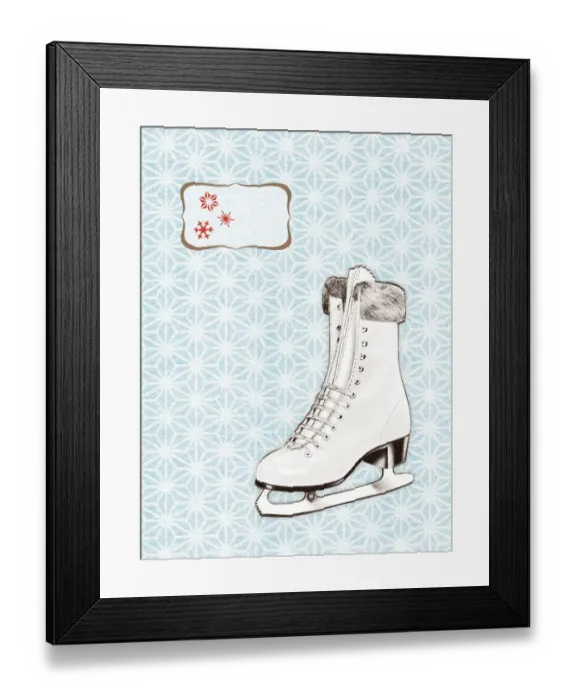 Framed Print : Ice skate. http: / / csaimages.com / images / istockprofile / csa_vector_dsp.jpg Framed Print : Ice skate. http: / / csaimages.com / images / istockprofile / csa_vector_dsp.jpg