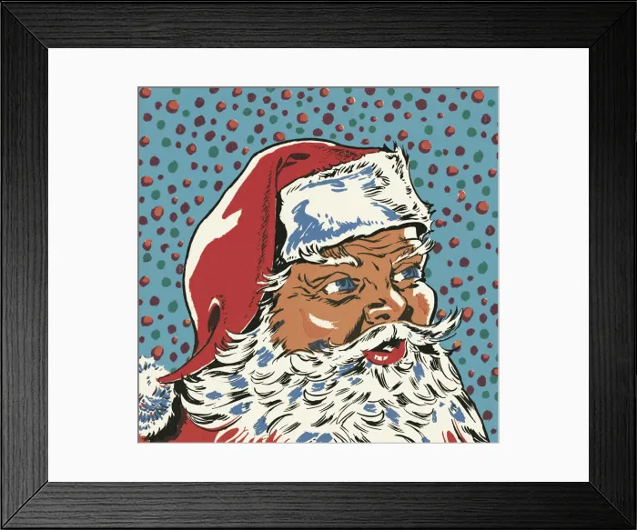 Framed Print : Santa Claus Framed Print : Santa Claus
