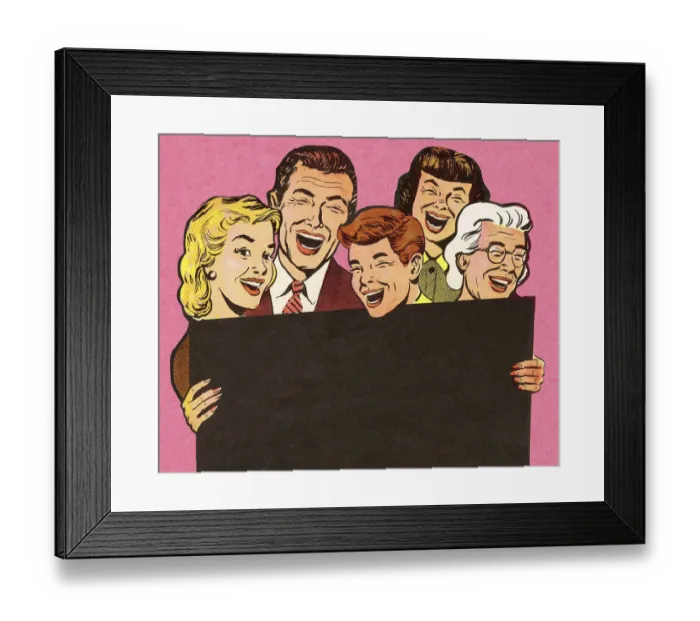 Framed Print : Group of People Laughing Framed Print : Group of People Laughing