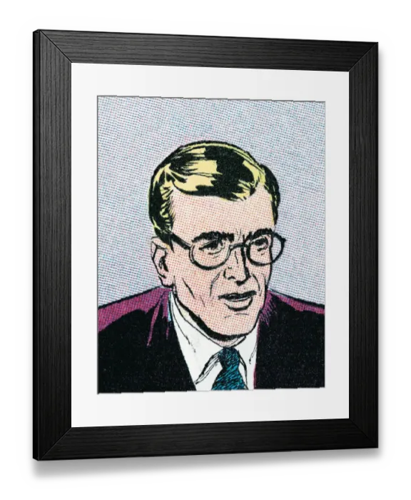 Framed Print : Man in glasses Framed Print : Man in glasses