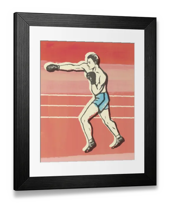 Framed Print : Boxer. http: / / csaimages.com / images / istockprofile / csa_vector_dsp.jpg Framed Print : Boxer. http: / / csaimages.com / images / istockprofile / csa_vector_dsp.jpg