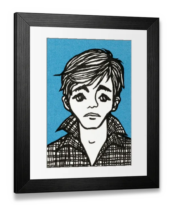 Framed Print : Forlorn man Framed Print : Forlorn man
