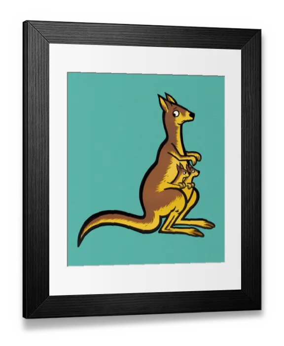 Framed Print : Kangroo. http: / / csaimages.com / images / istockprofile / csa_vector_dsp.jpg Framed Print : Kangroo. http: / / csaimages.com / images / istockprofile / csa_vector_dsp.jpg