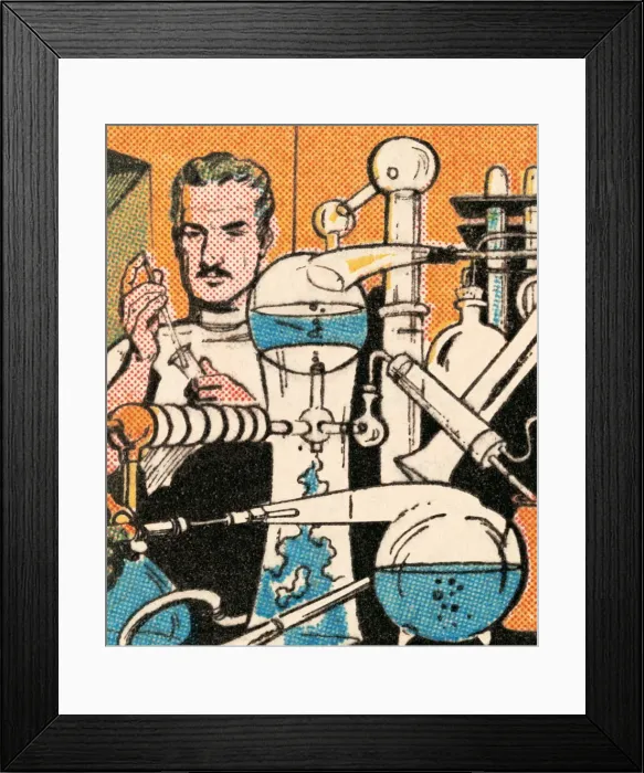 Framed Print : Scientist. http: /  / csaimages.com / images / istockprofile / csa_vector_dsp.jpg