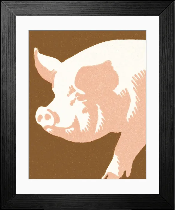 Framed Print : Pig. http: / / csaimages.com / images / istockprofile / csa_vector_dsp.jpg Framed Print : Pig. http: / / csaimages.com / images / istockprofile / csa_vector_dsp.jpg