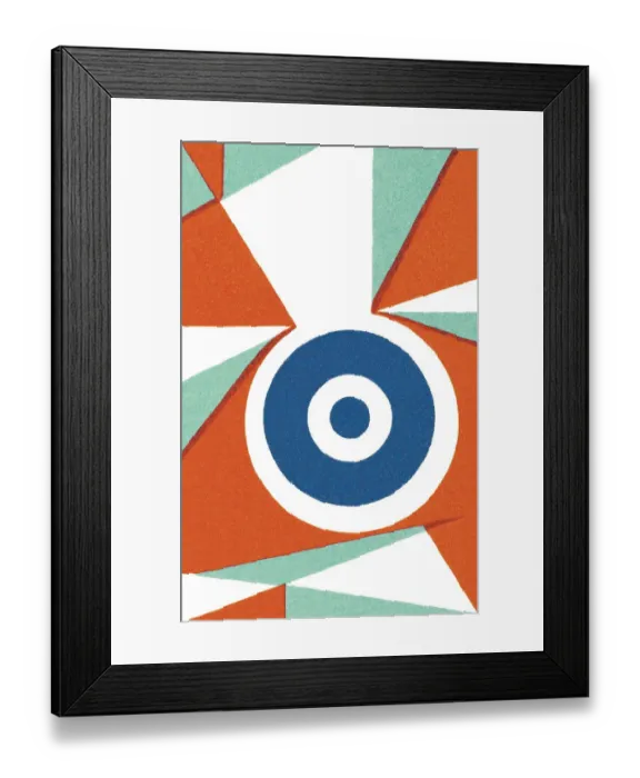 Framed Print : Abstract pattern