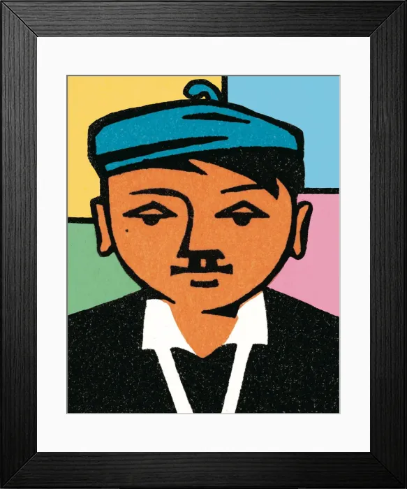Framed Print : Man with hat Framed Print : Man with hat
