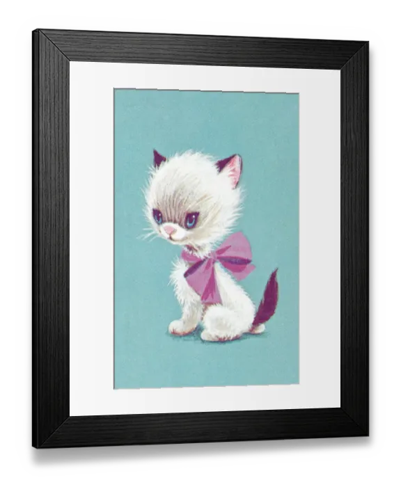 Framed Print : Kitten. http: /  / csaimages.com / images / istockprofile / csa_vector_dsp.jpg