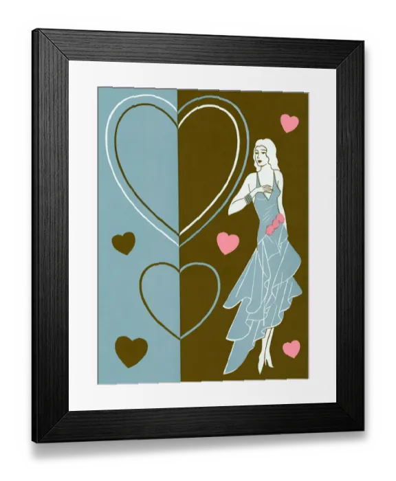 Framed Print : Woman in Fancy Dress Framed Print : Woman in Fancy Dress