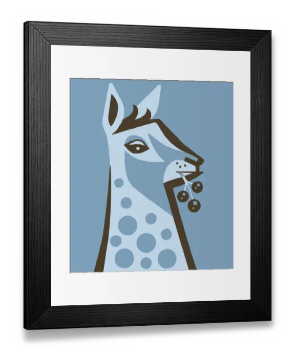 Framed Print : Giraffe. http: /  / csaimages.com / images / istockprofile / csa_vector_dsp.jpg
