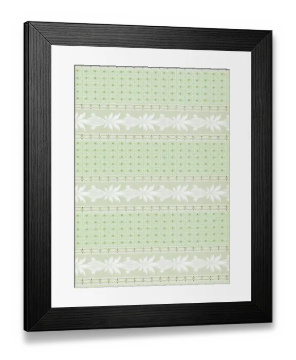 Framed Print : Flower pattern Framed Print : Flower pattern