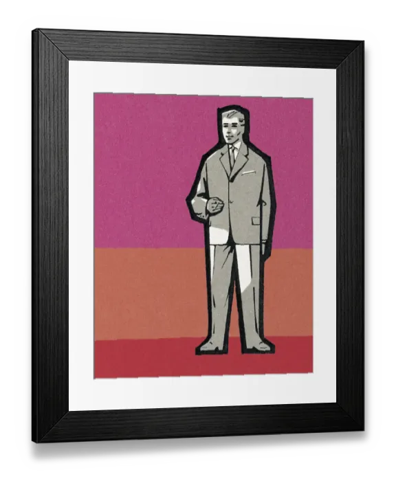 Framed Print : Businessman Framed Print : Businessman