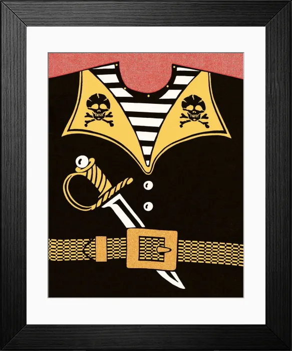 Framed Print : Pirate Gear Framed Print : Pirate Gear