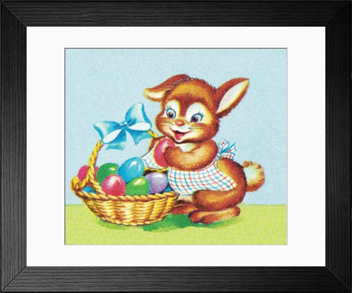 Framed Print : Easter bunny