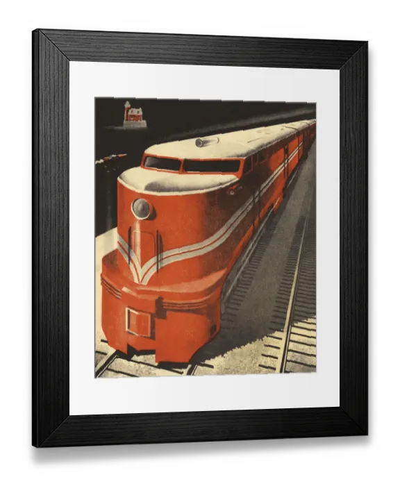 Framed Print : Closeup of a Train Framed Print : Closeup of a Train